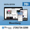 Bloomberg Digital Newspaper 2-year subscription for $159