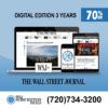 Wall Street Journal Digital 2-Year subscription for $189