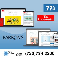 The Economist Digital and Barron's Digital 3-year subscription