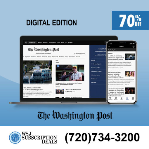 Washington Post Digital 2-year subscription for $159
