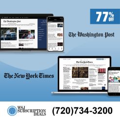 Washington Post Digital and NYT Digital 3-year subscription